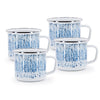 Set of 4 Aspen Grove Grande Mugs