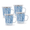 Set of 4 Aspen Grove Latte Mugs