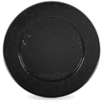 BK26S2 - Set of 2 Solid Black Chargers - ImageAlt2