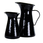 BK63 - Solid Black Medium Pitcher   AltImage2