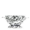 Black Swirl Petite Colander