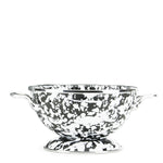 BL24 - Black Swirl Petite Colander - Image