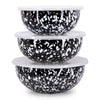 Black Swirl Mixing Bowls