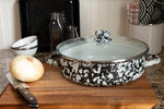 BL80 - Black Swirl Large Saute Pan - ImageAlt5