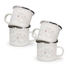 Girl Bunnies Child Mugs - Set of 4