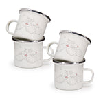 BPG20S4 - Set of 4 Girl Bunnies Child Mugs  Primary Image