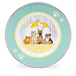 CD11S4 - Set of 4 Raining Cats and Dogs Child Plates - ImageAlt2