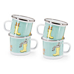 CD20S4 - Set of 4 Raining Cats and Dogs Child Mugs  Primary Image