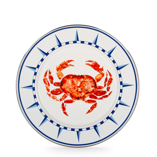 CR07S4 - Set of 4 Crab House Dinner Plates   AltImage2