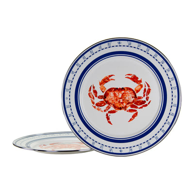 CR26S2 - Set of 2 Crab House Chargers  Primary Image