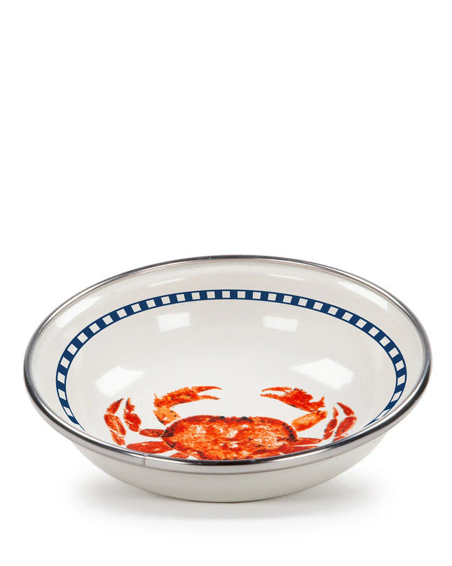 CR59S6 - Crab House Tasting Dishes - Set of 6 - Golden Rabbit Enamelware