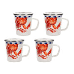 CR66S4 - Set of 4 Crab House Latte Mugs  Primary Image