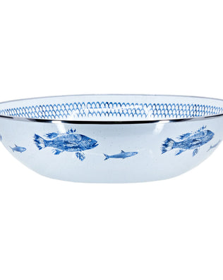 FC18 - Fish Camp Large Tray - Golden Rabbit Enamelware