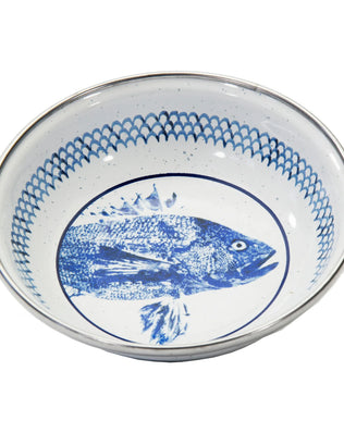 FC59S6 - Fish Camp Tasting Dishes - Set of 6 - Golden Rabbit Enamelware