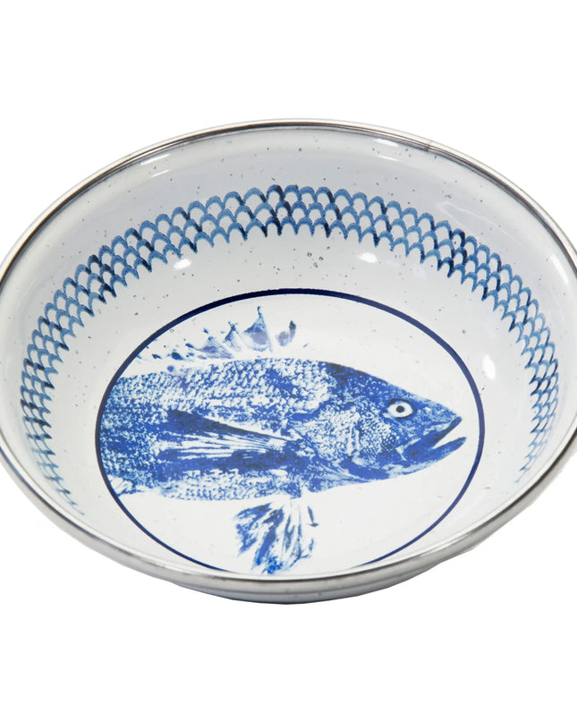 FC59S6 - Fish Camp Tasting Dishes - Set of 6 - Golden Rabbit Enamelware