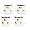 Set of 4 Fishing Fly Adult Mugs