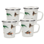 FF66S4 - Set of 4 Fishing Fly Latte Mugs  Primary Image