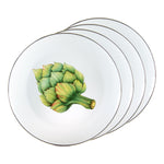 FP56S4 - Set of 4 Fresh Produce Dinner Plates - Image