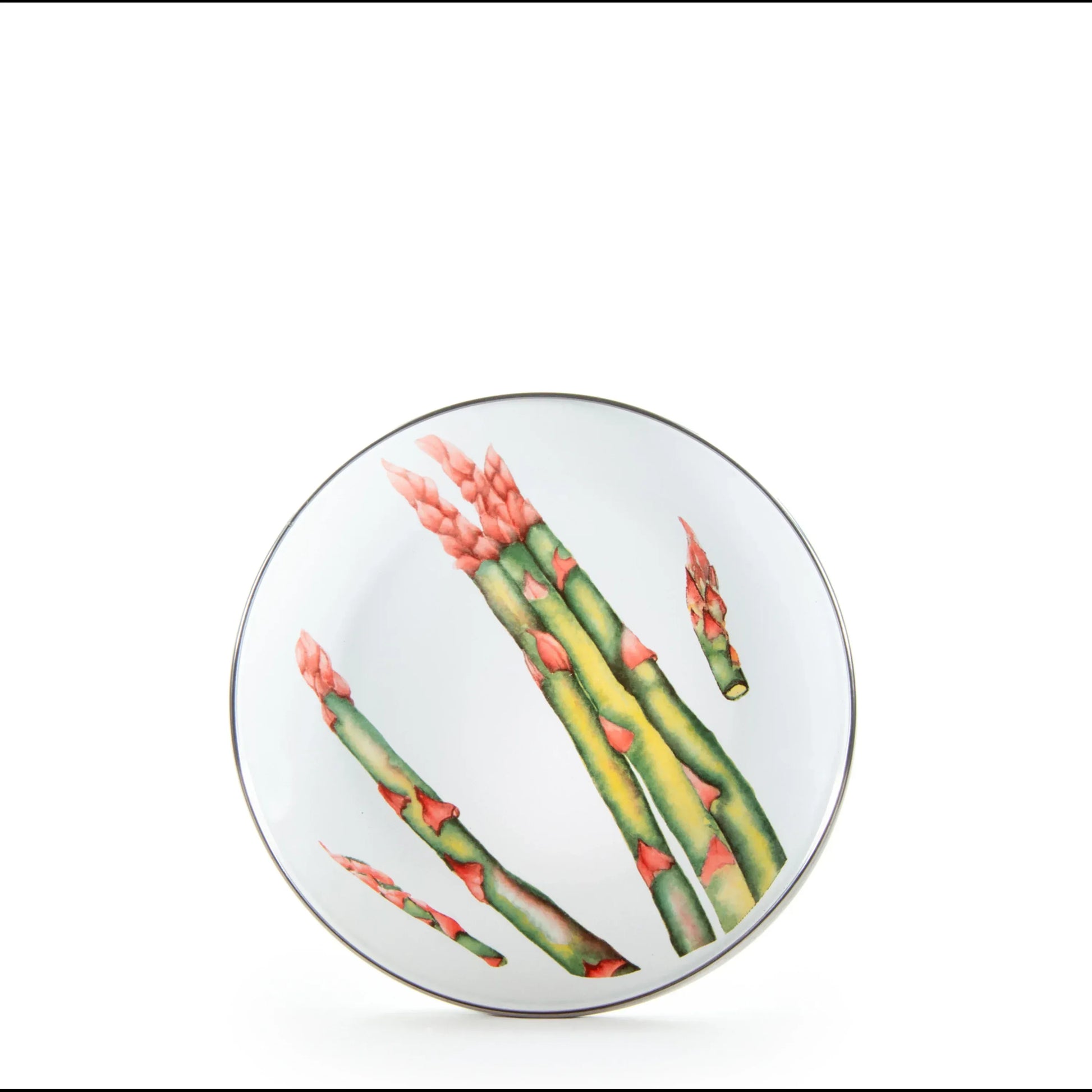 FP69S4 - Fresh Produce Sandwich Plates - Set of 4 - Golden Rabbit Enamelware
