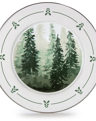 FT26S2 - Forest Glen Chargers - Set of 2 - Golden Rabbit Enamelware