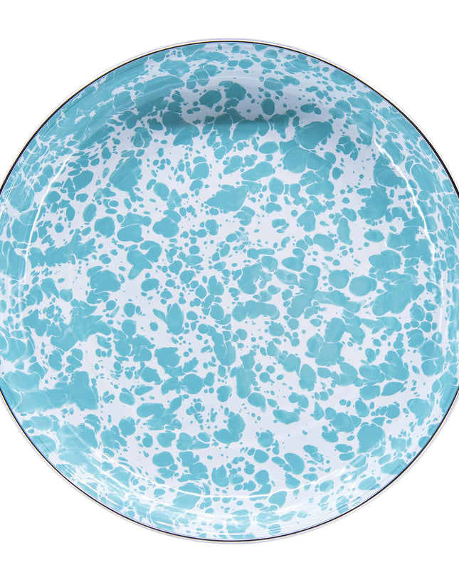 GL04S4 - Sea Glass Pasta Plates - Set of 4 - Golden Rabbit Enamelware