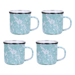 GL05S4 - Set of 4 Sea Glass Adult Mugs - Image