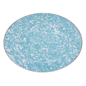 GL06 - Sea Glass Oval Platter  1