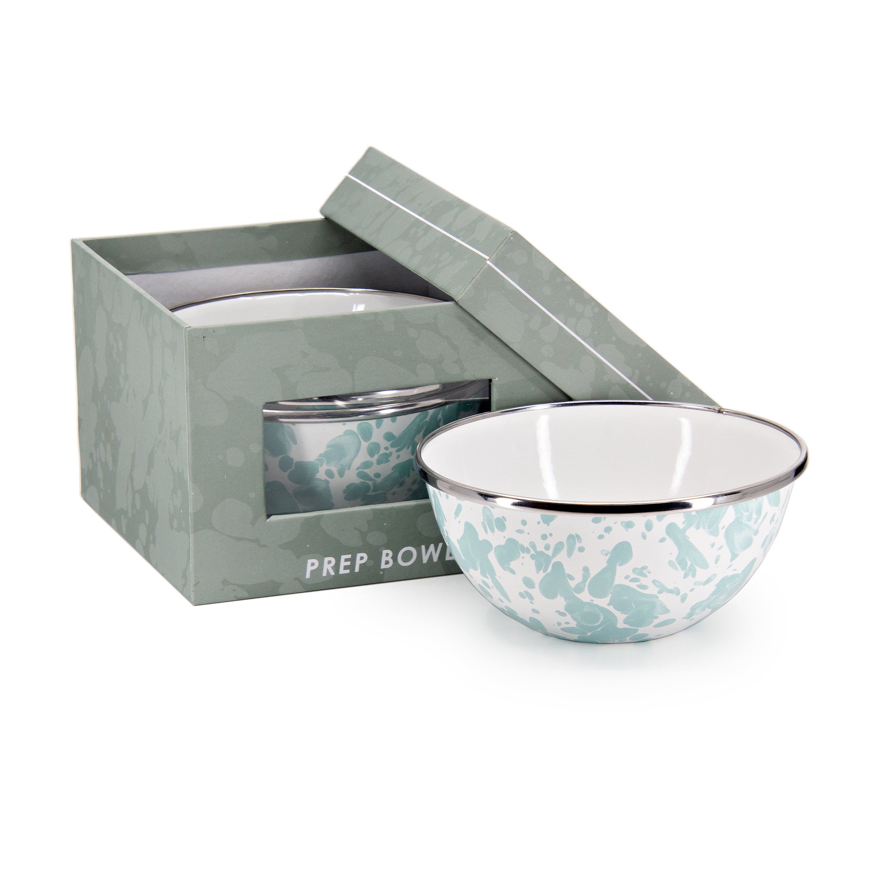 Creative Home Champagne Marble 1 qt. Pet Bowl Set