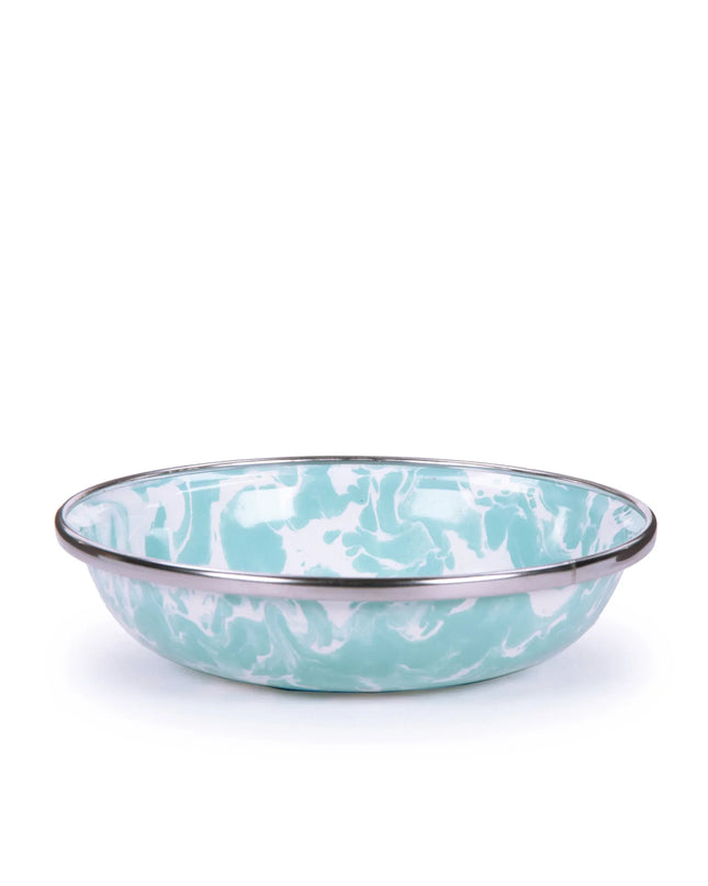 GL59S6 - Sea Glass Swirl Tasting Dishes - Set of 6 - Golden Rabbit Enamelware