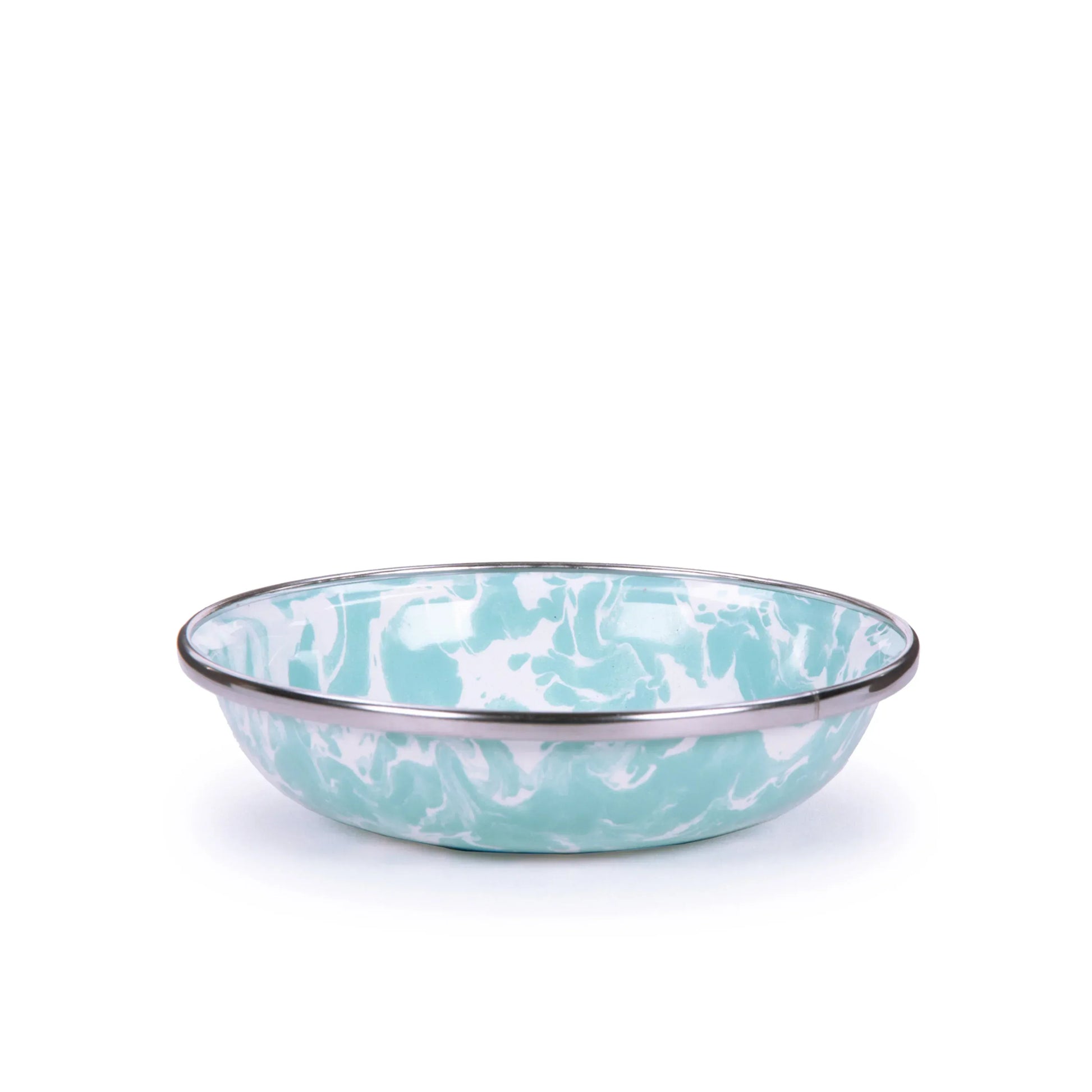 GL59S6 - Sea Glass Swirl Tasting Dishes - Set of 6 - Golden Rabbit Enamelware