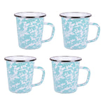 GL66S4 - Set of 4 Sea Glass Latte Mugs - Image