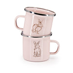 GRP20S4 - Set of 4 Pink Bunnies Child Mugs   AltImage2