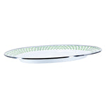 GS06 - Green Scallop Oval Platter - ImageAlt2