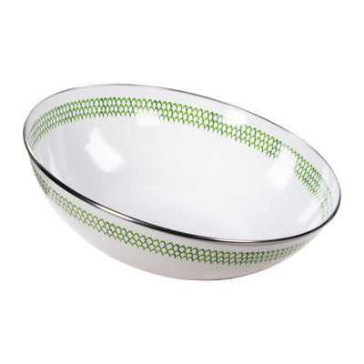 GS18 - Green Scallop Catering Bowl  Primary Image