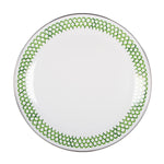 GS56S4 - Set of 4 Green Scallop Dinner Plates - ImageAlt3