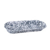 Grey Swirl Oval Basket