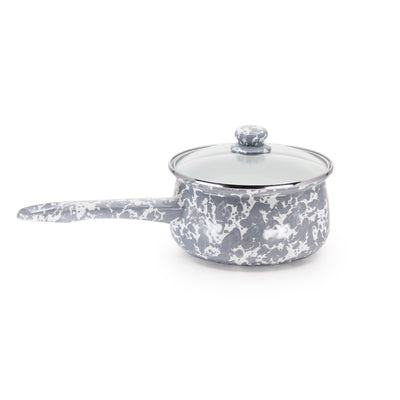 GY19 - Grey Swirl Sauce Pan  Primary Image