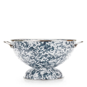 GY25 - Grey Swirl Large Colander  1