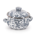 GY32S2 - Set of 2 Grey Swirl Petite Tureens - ImageAlt2