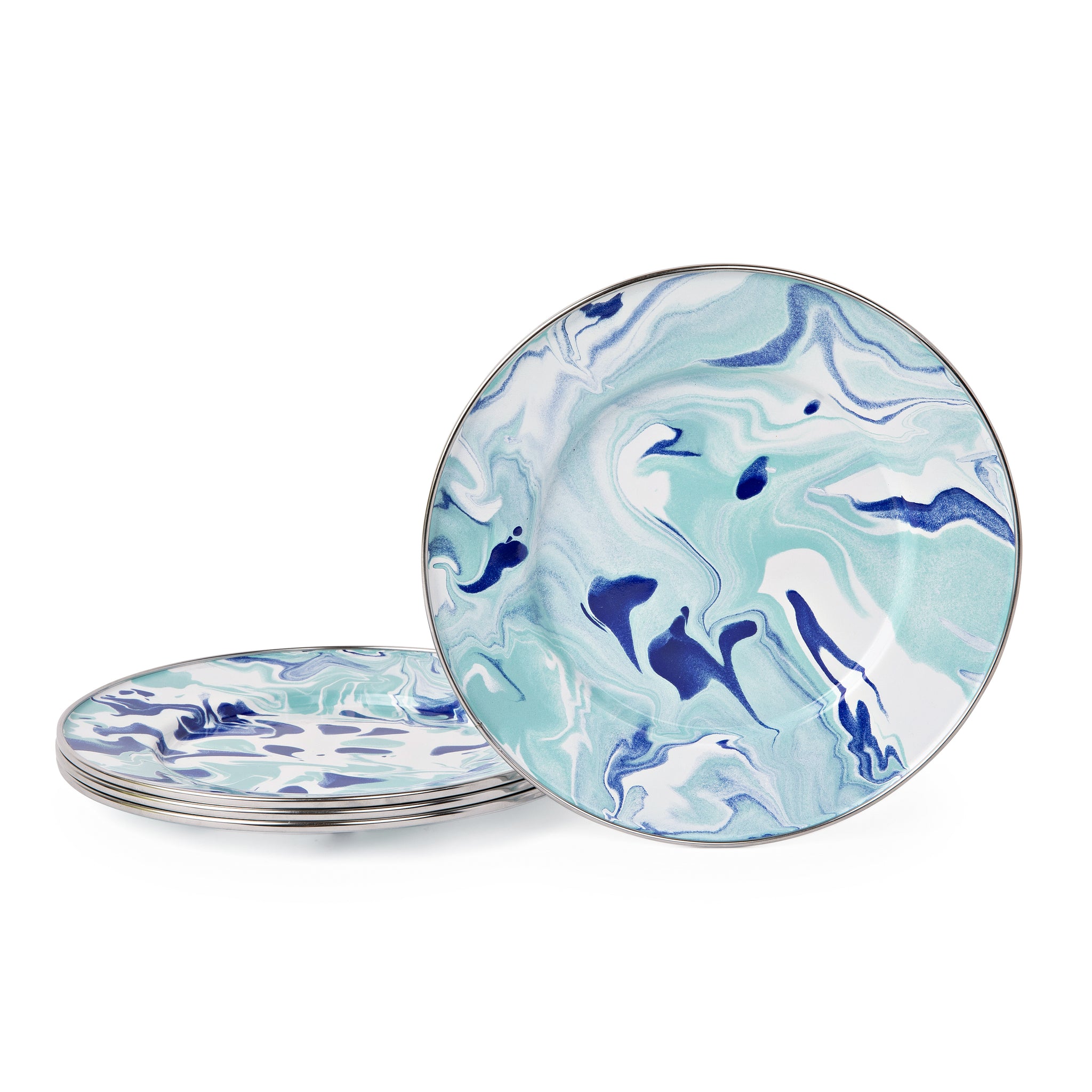 Marbled plates outlet