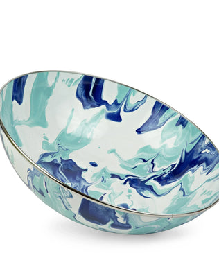 LG18 - Lagoon Catering Bowl - Golden Rabbit Enamelware