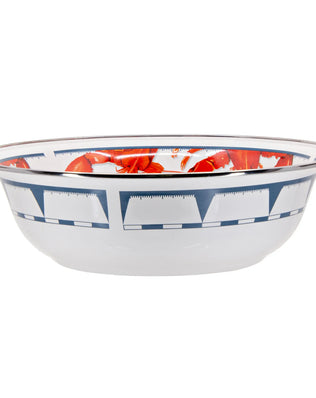 LS03 - Lobster Serving Bowl - Golden Rabbit Enamelware