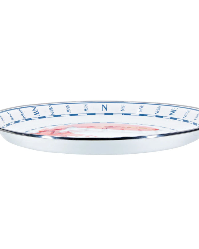 LS21 - Lobster Medium Tray - Golden Rabbit Enamelware