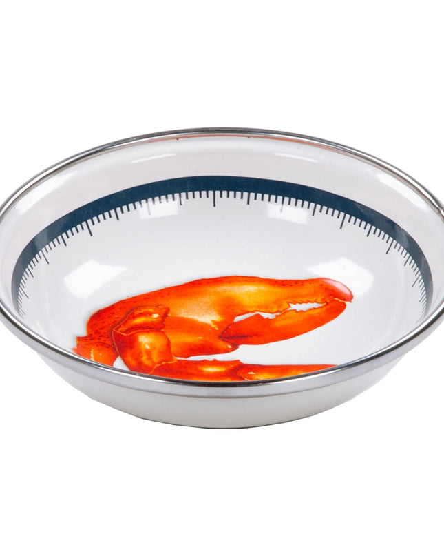 LS59S6 - Lobster Tasting Dishes - Set of 6 - Golden Rabbit Enamelware