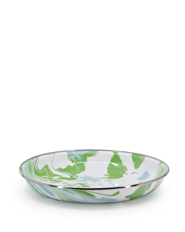 MM04S4 - Modern Monet Pasta Plates - Set of 4 - Golden Rabbit Enamelware