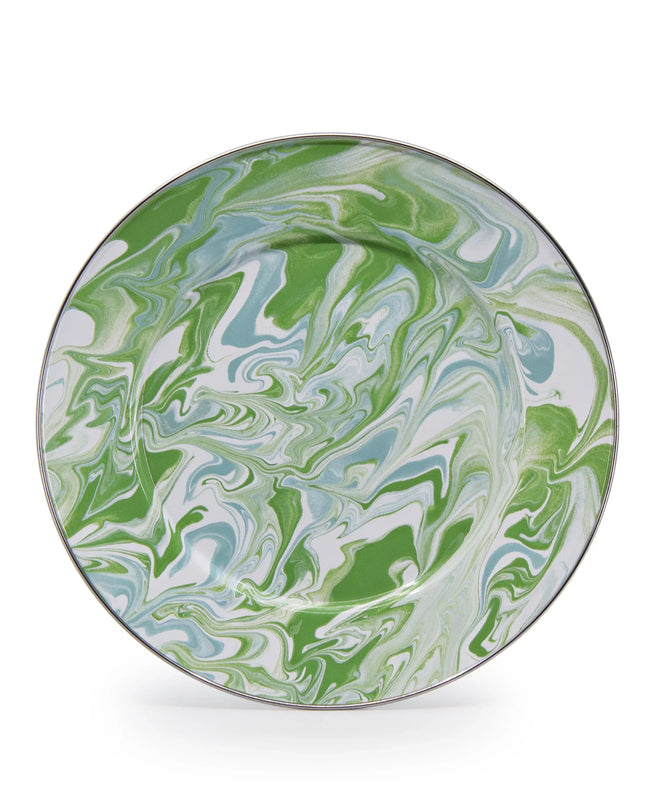 MM07S4 - Modern Monet Dinner Plates - Set of 4 - Golden Rabbit Enamelware