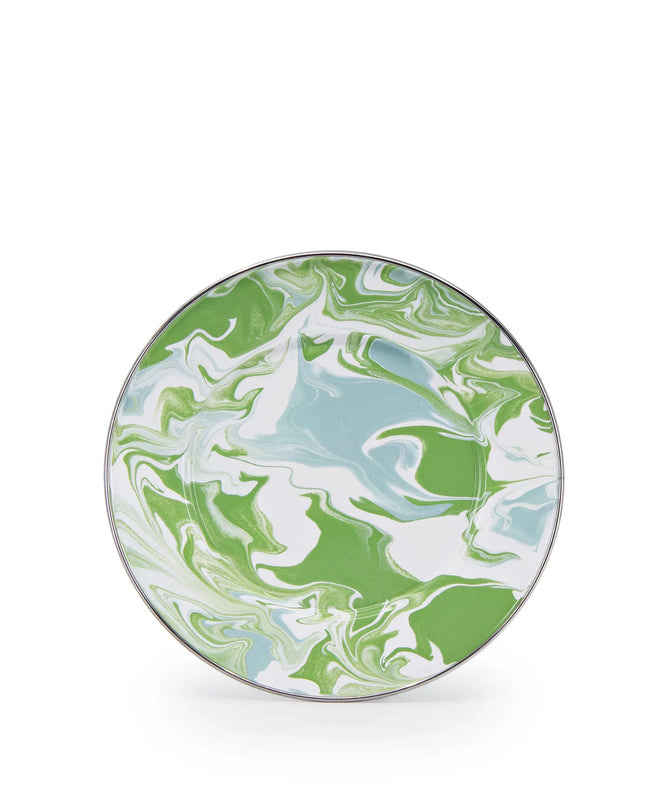 MM11S4 - Modern Monet Sandwich Plates- Set of 4 - Golden Rabbit Enamelware