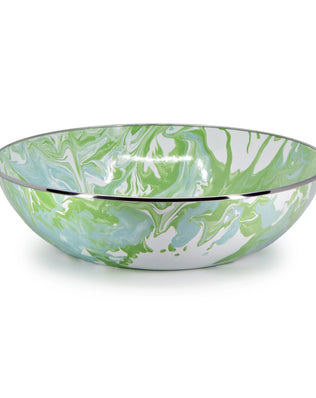 MM18 - Modern Monet Catering Bowl - Golden Rabbit Enamelware