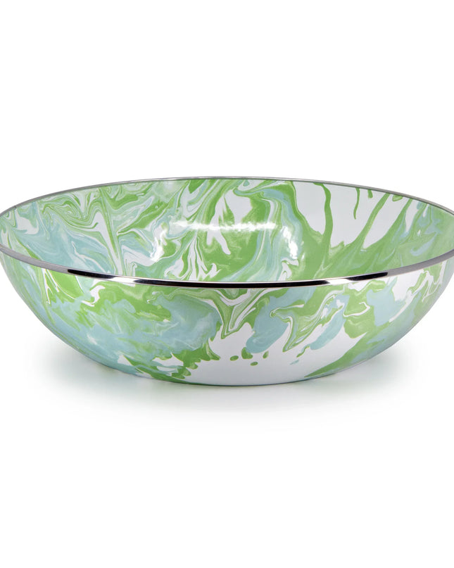 MM18 - Modern Monet Catering Bowl - Golden Rabbit Enamelware