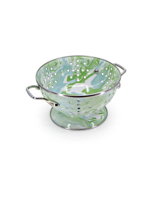 MM24 - Modern Monet Petite Colander - Golden Rabbit Enamelware